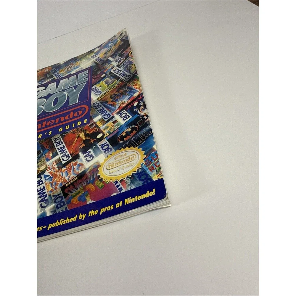Vintage Official Nintendo Power Magazine Game Boy Player's Guide Book 1991 Rare